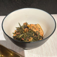 Thé vert aromatisé - Flocons de Thé - 100g