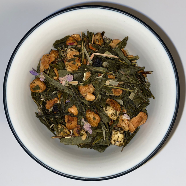 Thé vert aromatisé - Pomme / Myrtille