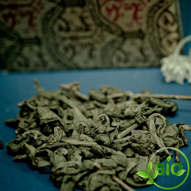 Thé vert de Chine - Gunpowder formosa - BIO