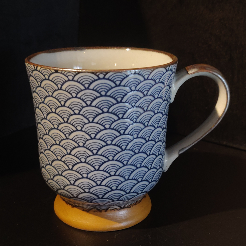 Mug Rustica boule - Vagues