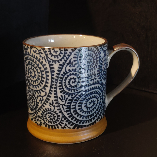 Mug rustica droit - Spirales