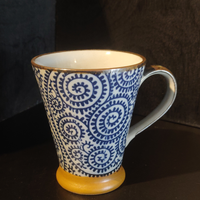 Mug Rustica évasé - Spirales