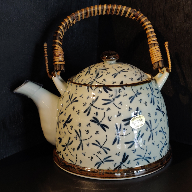 Théière Rustica - Libellules bleues - 1,4 litre