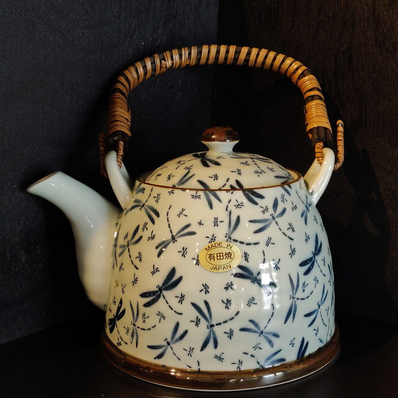 Théière Rustica - Libellules bleues - 1 litre